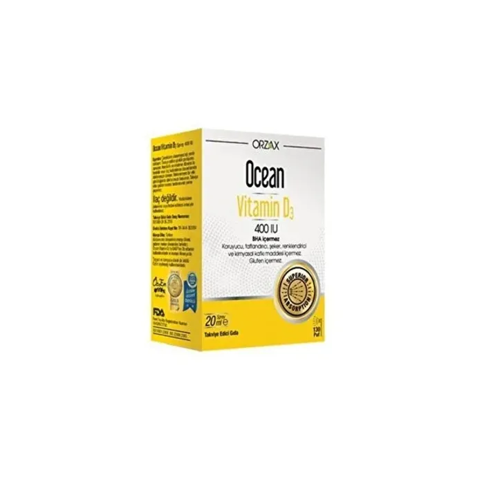 Ocean Vitamin D3 400 IU Oral Sprey 20 ml