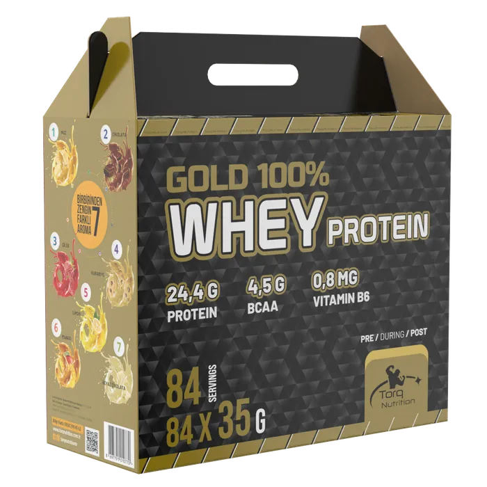 GOLD %100 Whey Protein Tozu