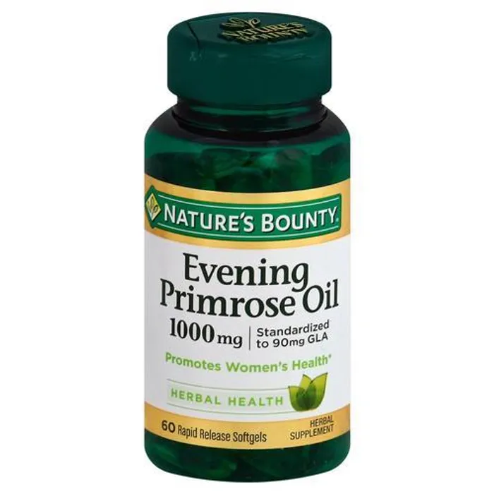 Nature's Bounty Evening Primrose Oil 1000 mg 60 Softgel
