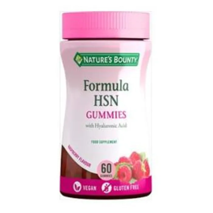 Natures Bounty Formula HSN With Hyaluronic Acid 60 Gummies