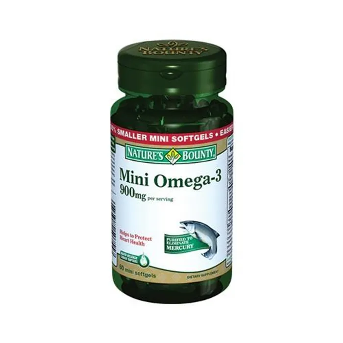 Nature's Bounty Mini Omega-3 900 mg 60 Softgel