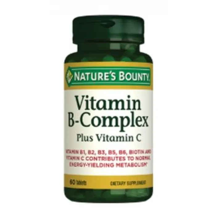 Nature's Bounty Vitamin B-Complex Plus Vitamin-C 60 Tablet
