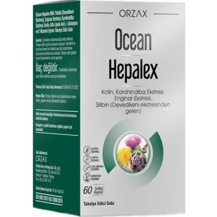 Ocean Hepalex 60 Softjel Kapsül