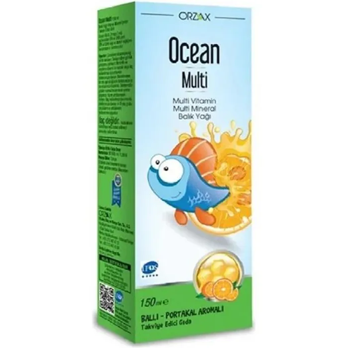 Ocean Multi Ballı Portakal Konsantreli Şurup 150 ml