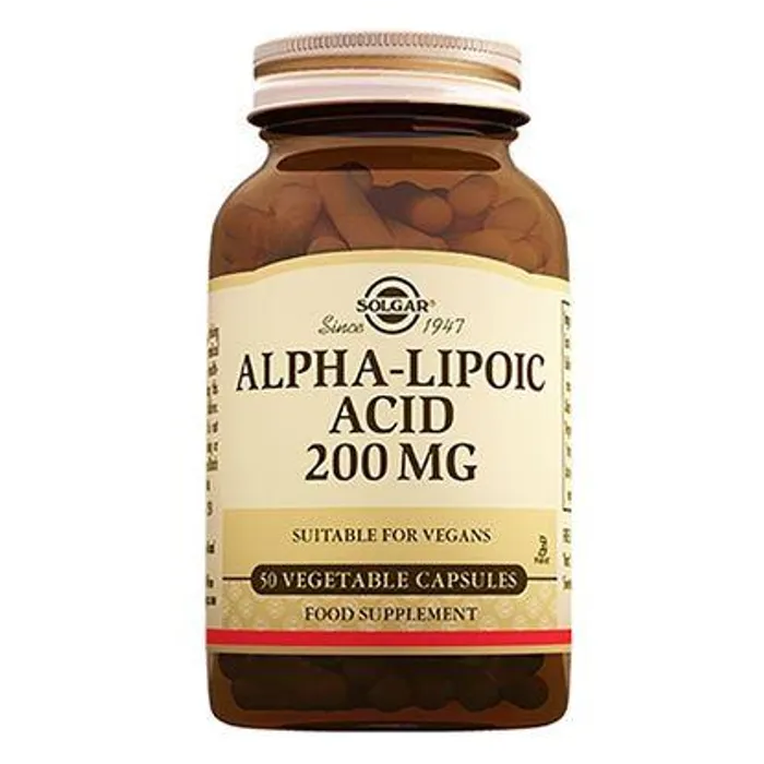 Solgar Alpha Lipo Acid 200 mg 50 Kapsül