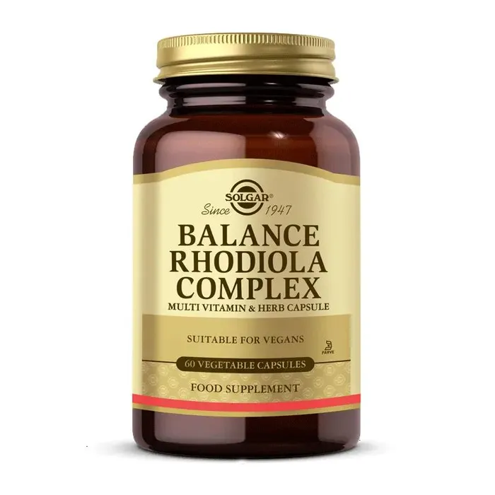 Solgar Balance Rhodiola Complex 60 Kapsül
