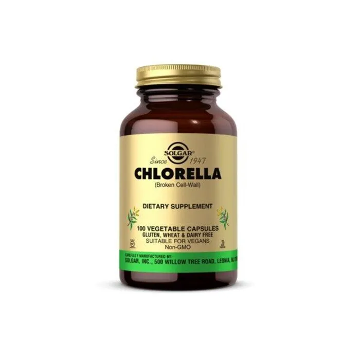Solgar Chlorella 520 mg 100 Kapsül