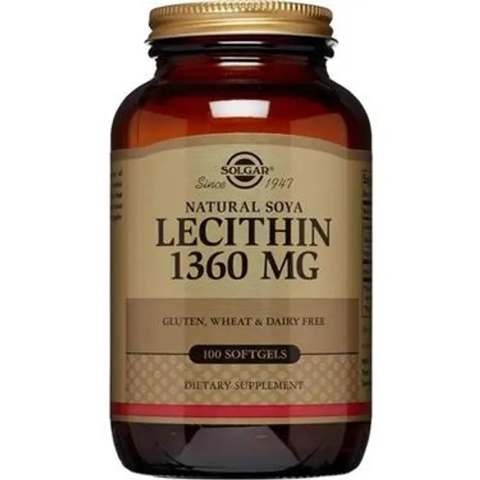 Solgar Lecithin 1360 mg 100 Kapsül