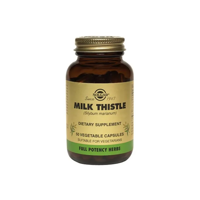 Solgar Milk Thistle 100 mg 50 Kapsül
