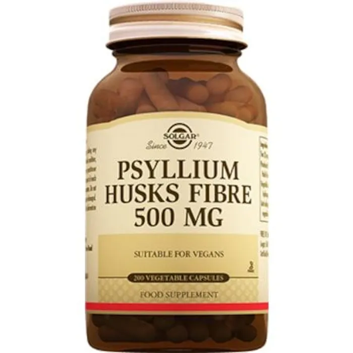 Solgar Psyllium Huks 500 mg 200 Kapsül